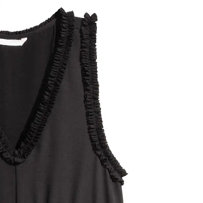 پیراهن زنانه اچ اند ام مدل  پاپیون دار کد 8194001