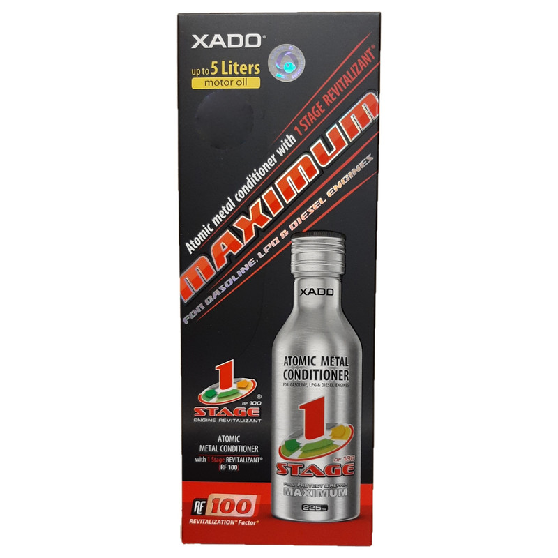 مکمل روغن موتور اکسادو مدل Atomic Metal Maximum حجم 225 میلی لیتر
