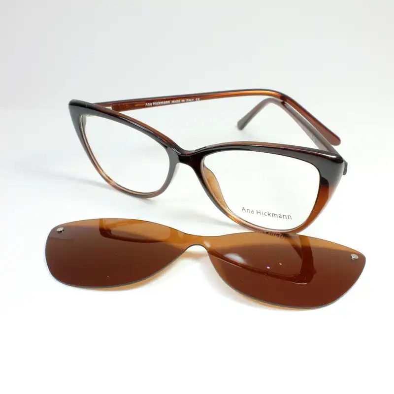 فریم عینک طبی مدل 69948 به همراه کاور آفتابی