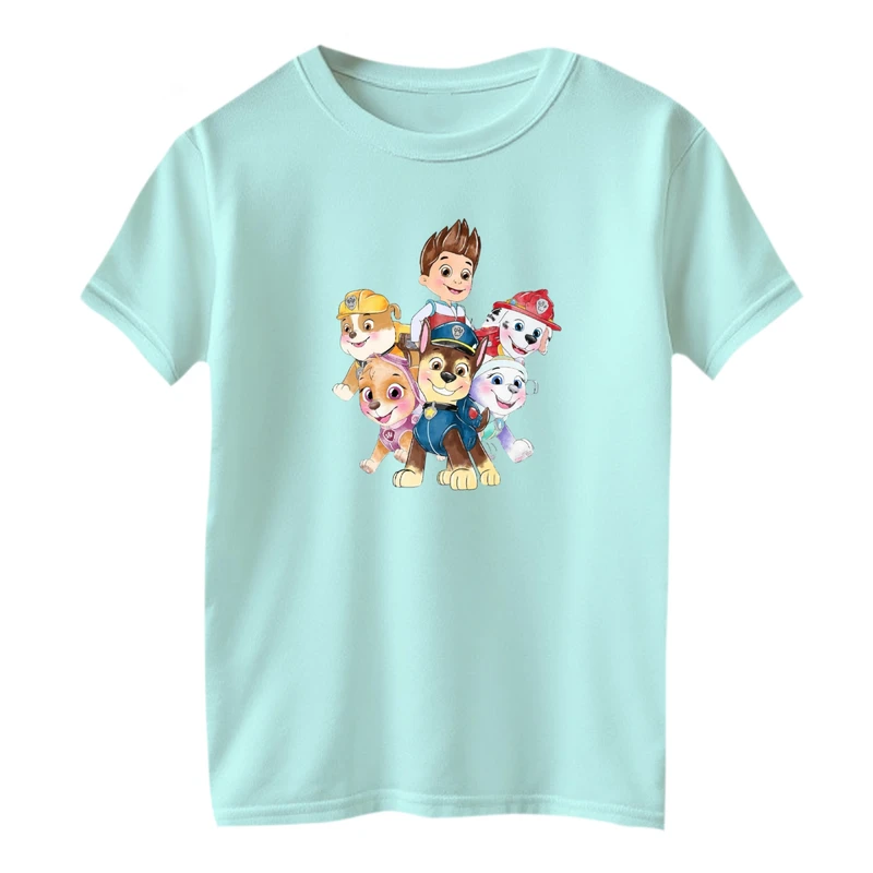 تی شرت آستین کوتاه بچگانه مدل سگ نگهبان کد ۲