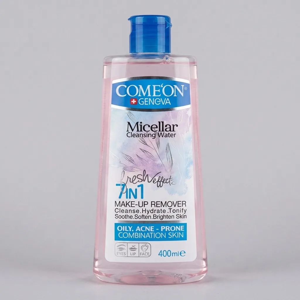 آب پاک کننده آرایش صورت کامان مدل OILY SKIN حجم 400 میلی لیتر