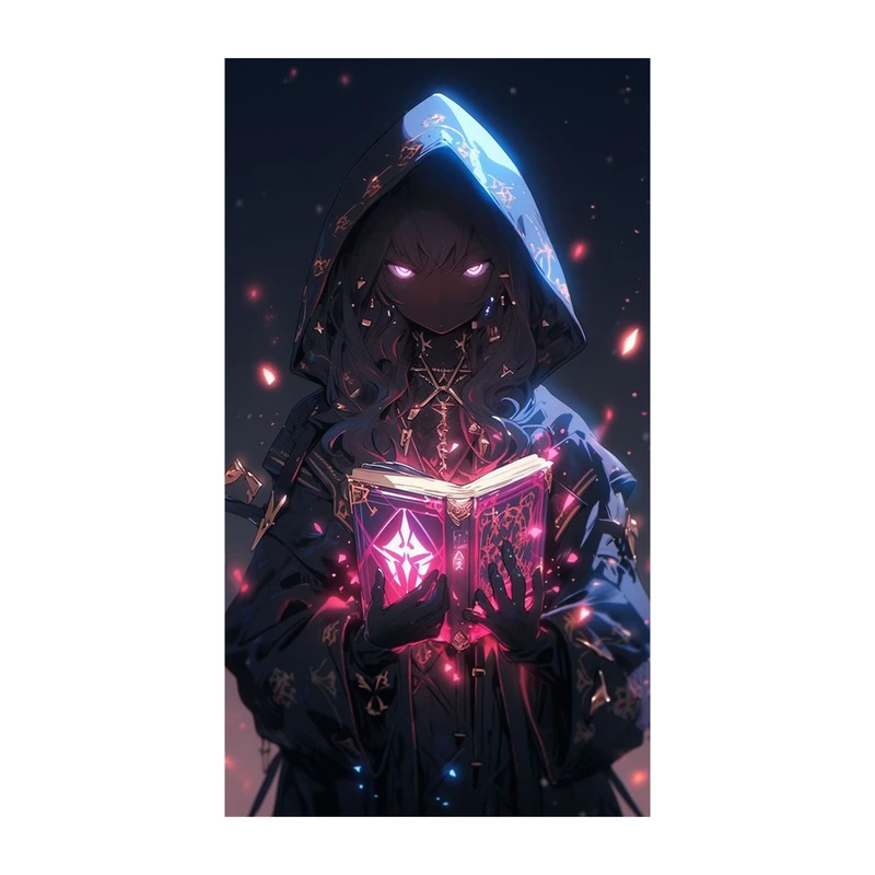 استیکر لپ تاپ و موبایل مدل انیمه طرح دختر انیمه ای بامزه cute anime girl کد 1042