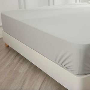 ملحفه نخ پنبه انگلیش هوم مدل Plain دو نفره سایز 200x180 سانتیمتر