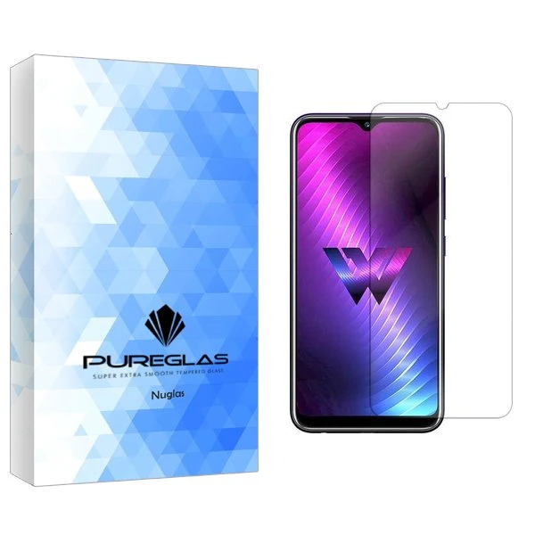 محافظ صفحه نمایش پیور گلس مدل NueGlas مناسب برای گوشی موبایل ال جی W30 Pro