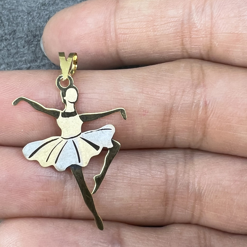 آویز گردنبند طلا 18 عیار دخترانه دوست خوب مدل dk855 آویز گردنبند طلا 18 عیار دخترانه دوست خوب مدل dk855