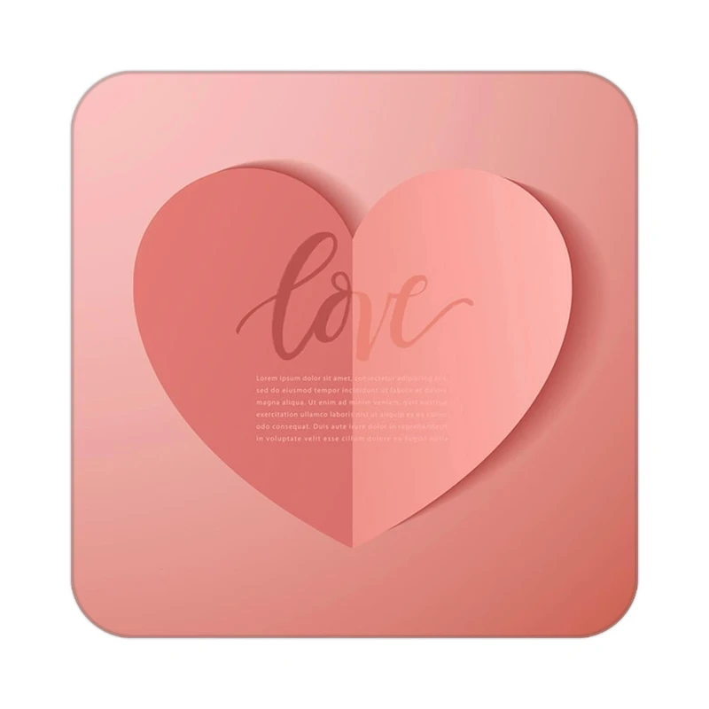 زیر لیوانی کاکتی طرح عاشقانه مدل mp38402