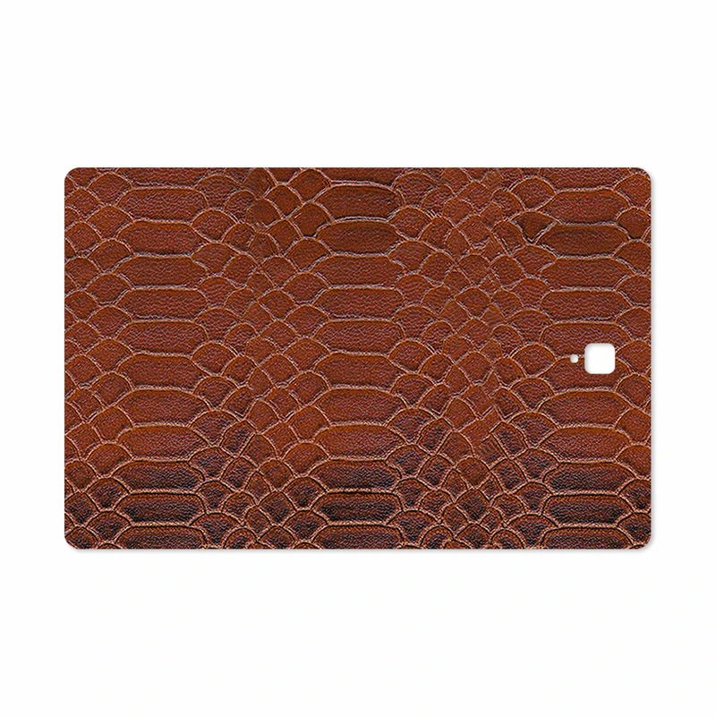 برچسب پوششی ماهوت مدل Brown-Snake-Leather مناسب برای تبلت سامسونگ Galaxy Tab S3 9.7 2017 T825