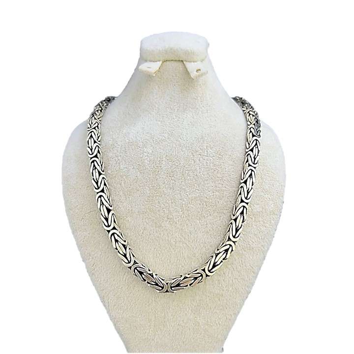 زنجیر نقره مردانه کد glsr-2087 زنجیر نقره مردانه کد glsr-2087