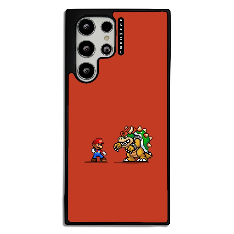 کاور آکام مدل AMC-WSGS22U-SUPER MARIO16 مناسب برای گوشی موبایل سامسونگ Galaxy S22 Ultra