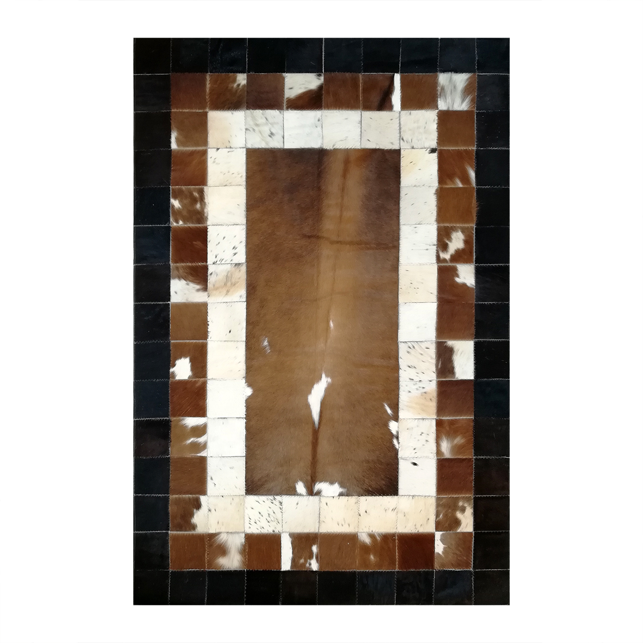 کلاژ فرش پوت و چرم کمالی مدل ad-0053