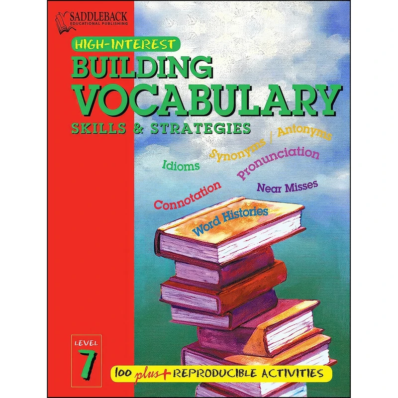 کتاب Building Vocabulary Skills and Strategies Level 7  اثر Emily Hutchinson انتشارات Saddleback Educational Publishing