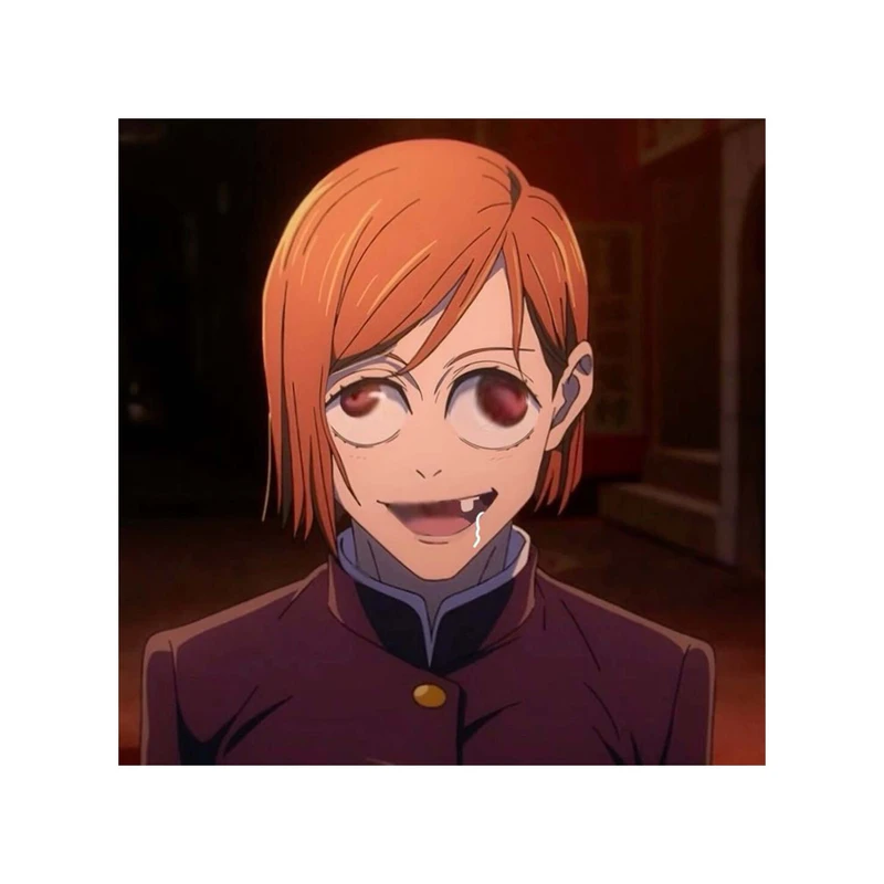 استیکر لپ تاپ و موبایل مدل انیمه جوجوتسو کایسن نوبارا کوگیساکی Jujutsu Kaisen Nobara Kugisaki کد 4085