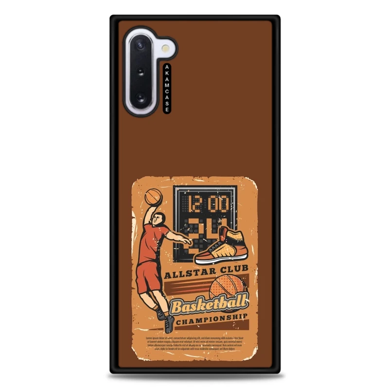 کاور آکام مدل AMC-WSGN10-BASKETBALL9 مناسب برای گوشی موبایل سامسونگ Galaxy Note 10