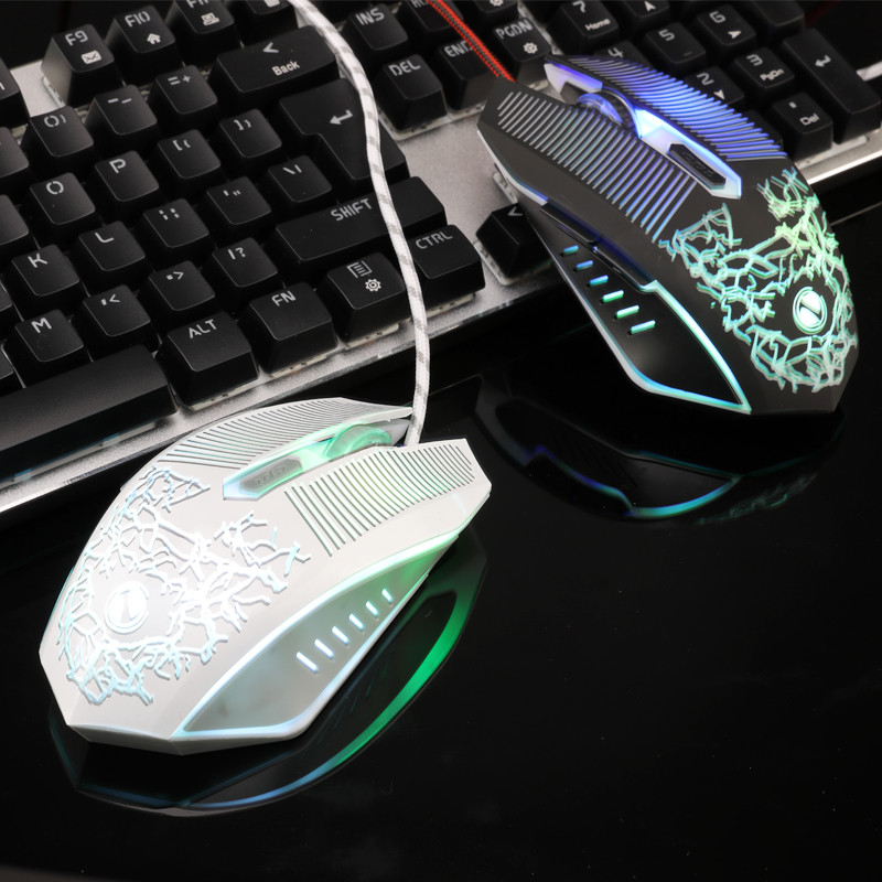 موس مخصوص بازی لایماید مدل RGB-V6 کد GAMING-2024