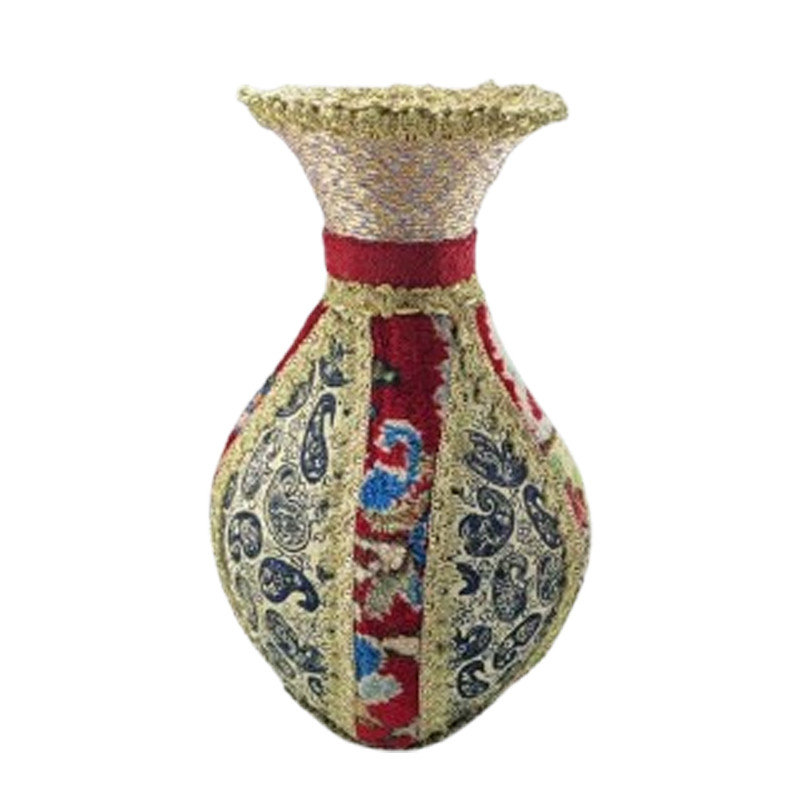 گلدان سفالی طرح فرش دستبافت مدل fd-22 گلدان سفالی طرح فرش دستبافت مدل fd-22
