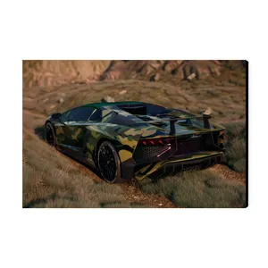 تابلو شاسی عرش مدل فانتزی ماشین اسپرت کد As3259