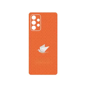 MAHOOT Minimalist origami bird Cover Sticker for Samsung Galaxy A52s 5G