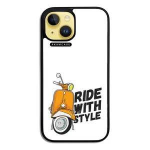 AKAM AMC-WA15-MOTORCYCLE-5 Cover For Apple iPhone 15