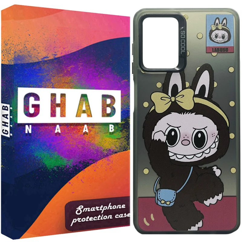 کاور قاب ناب مدل Socool طرح Labubu 04 مناسب برای گوشی موبایل سامسونگ Galaxy A06 / A06 5G