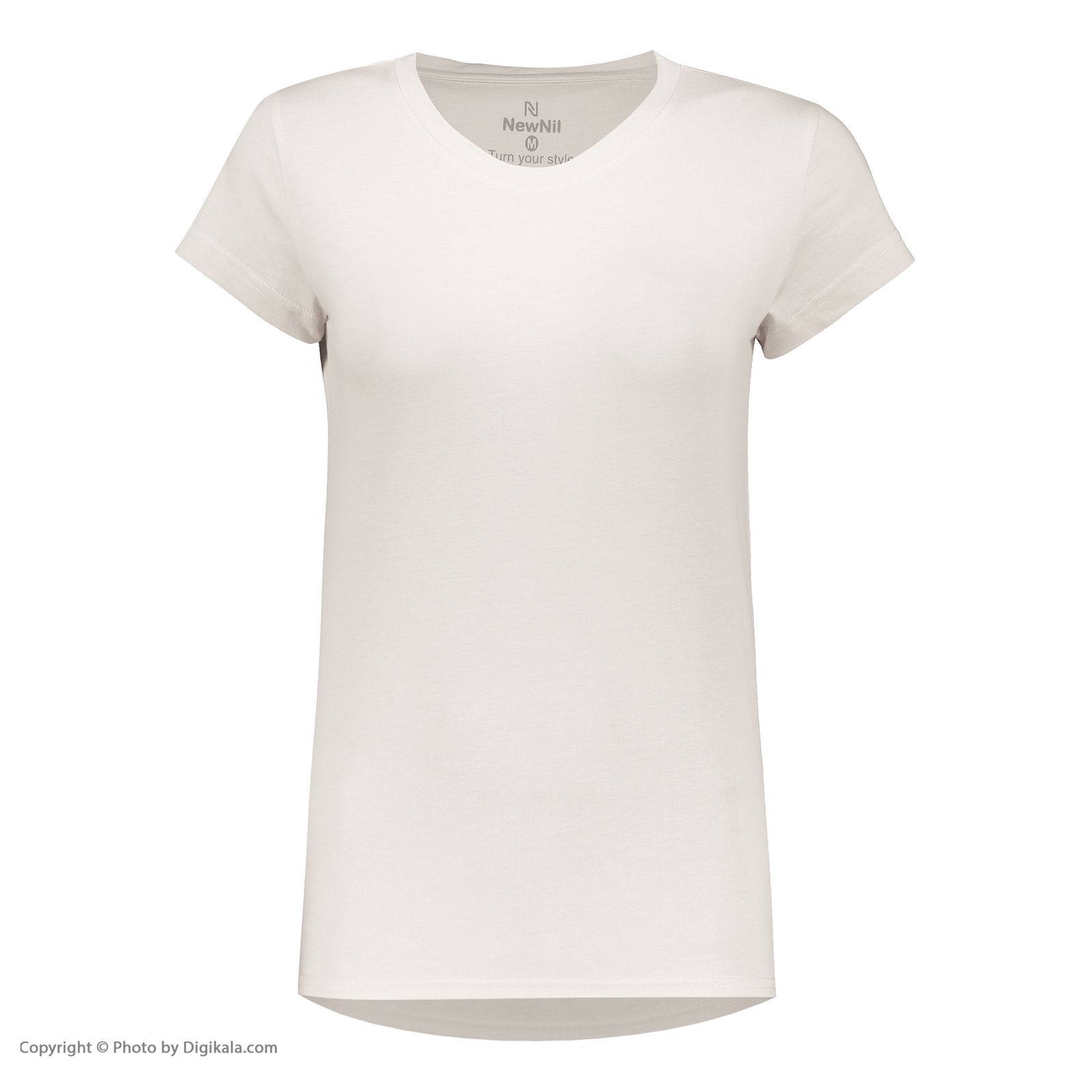 تی شرت لانگ زنانه نیو نیل مدل t12-White -  - 6