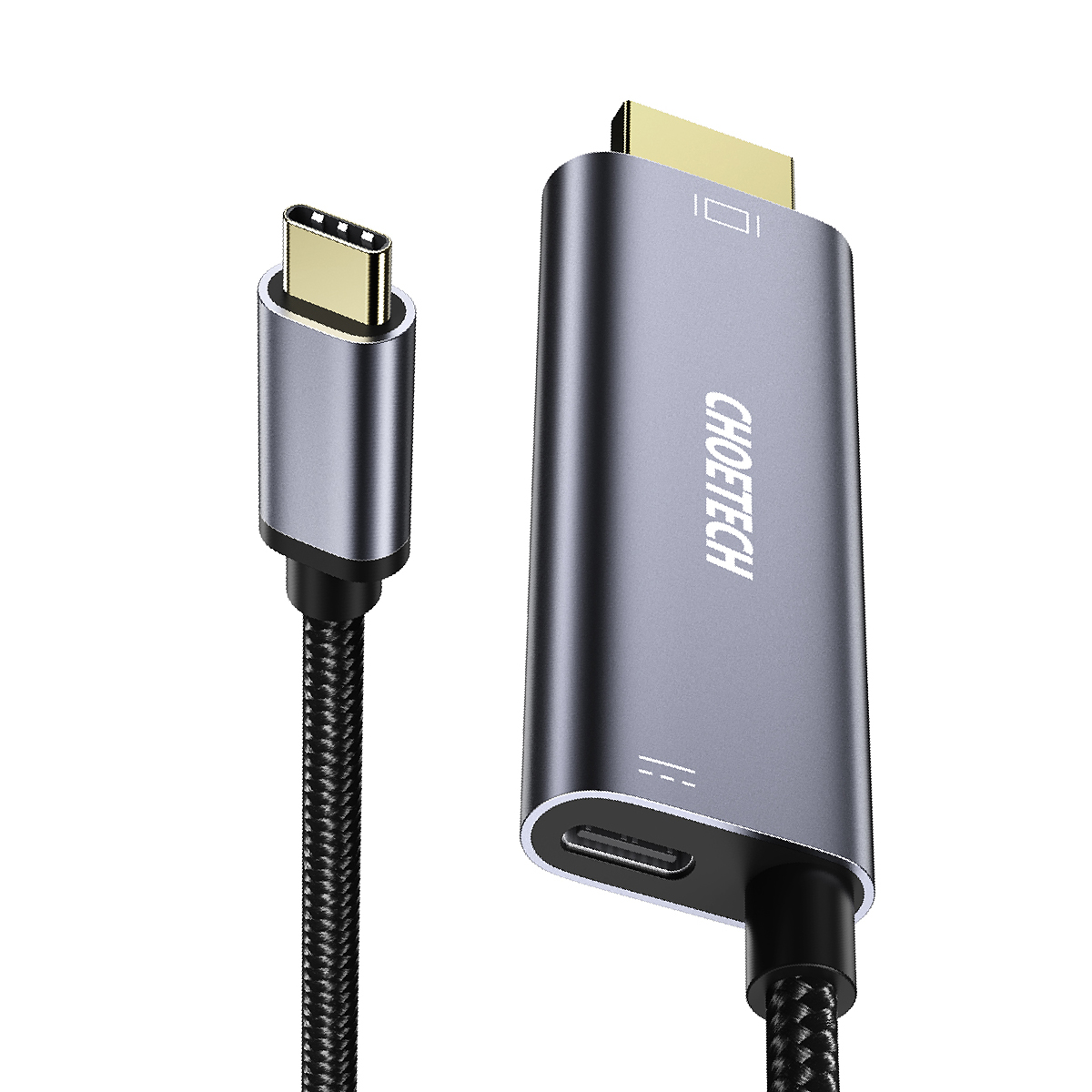 نقد و بررسی کابل تبدیل USB.C به HDMI چویتک مدل XCH-M180GY طول 1.8 متر توسط خریداران