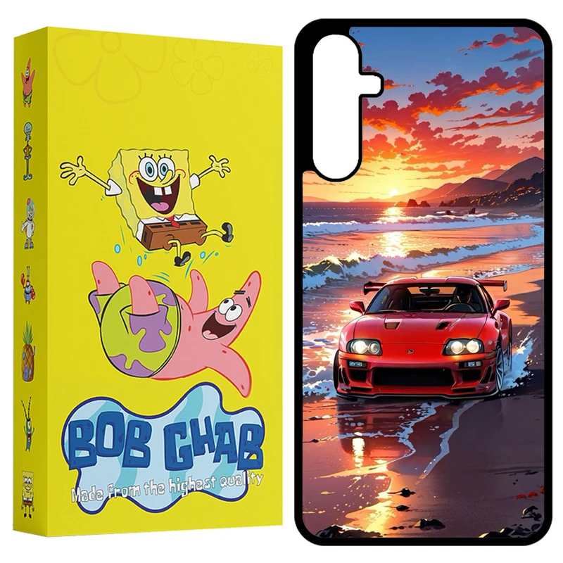 کاور باب قاب طرح ماشین مدل BCPA14 مناسب برای گوشی موبایل سامسونگ Galaxy A14 4G / A14 5G / M14 5G