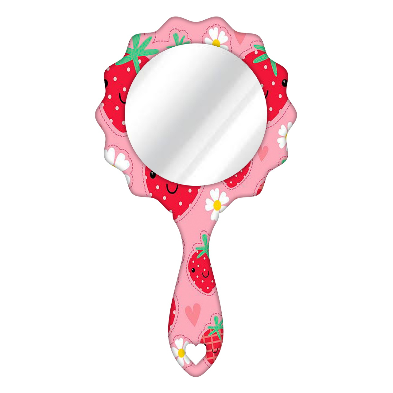 آینه آرایشی مدل توت فرنگی کد AY961