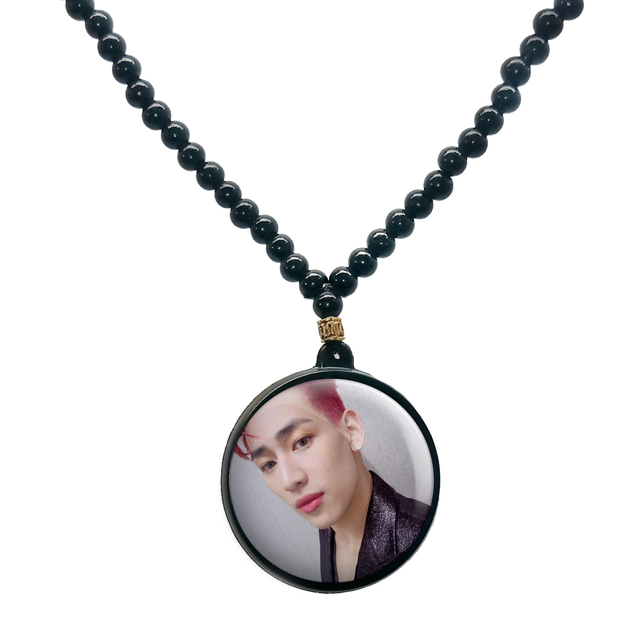 گردنبند پرمانه طرح GOT7 کد pmd.19081مدل دو طرفه