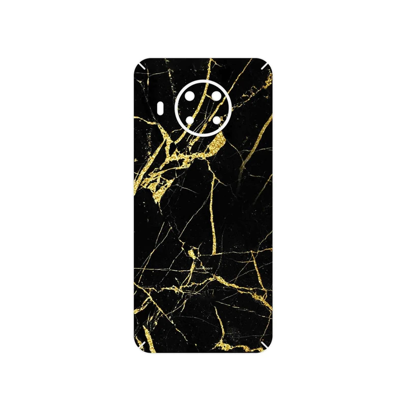 برچسب پوششی ماهوت مدل Graphite_Gold_Marble مناسب برای گوشی موبایل نوکیا X20