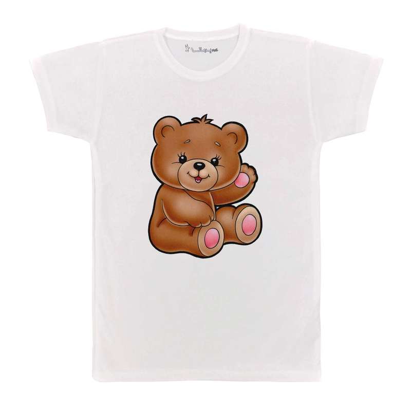 تی شرت بچگانه پرمانه طرح cute کد pmt.2253