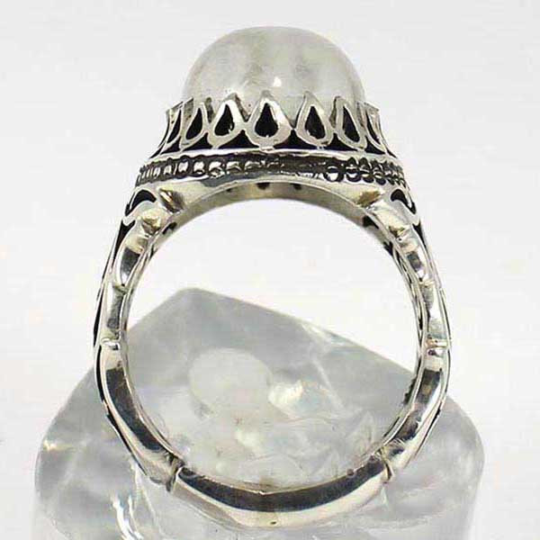 انگشتر نقره مردانه کد 11411