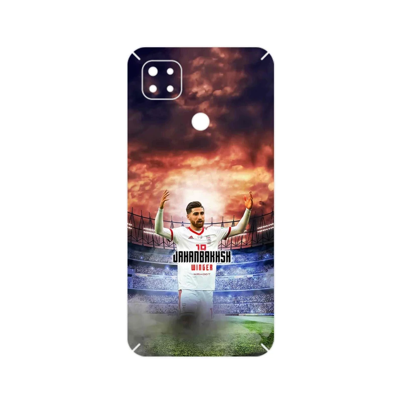 برچسب پوششی ماهوت مدل Alireza Jahanbakhsh مناسب برای گوشی موبایل شیائومی Redmi 9C NFC