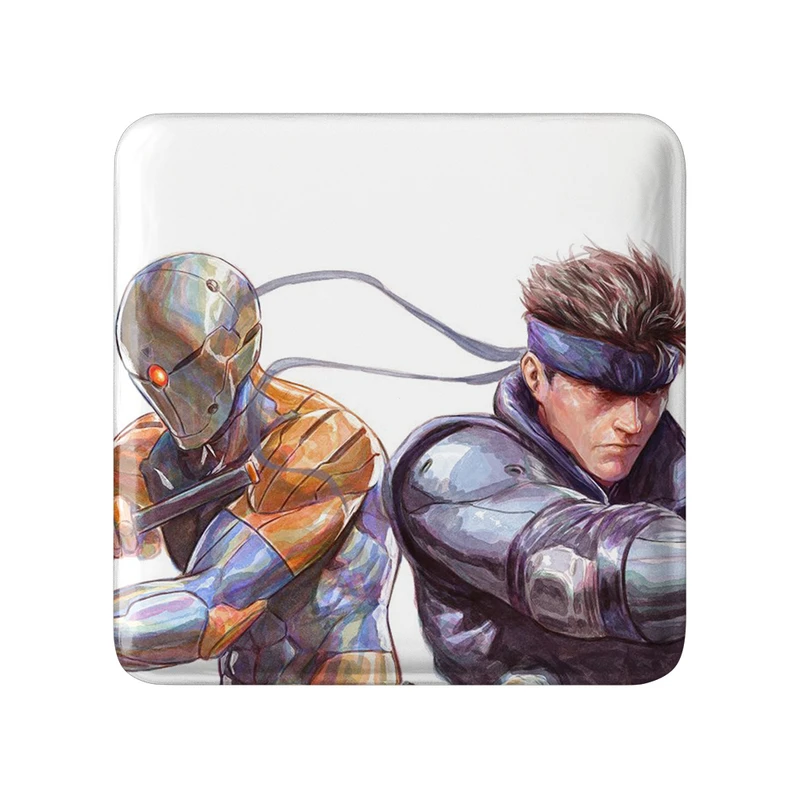 مگنت خندالو طرح بازی متال گیر (Metal Gear) مدل مربعی کد 33145