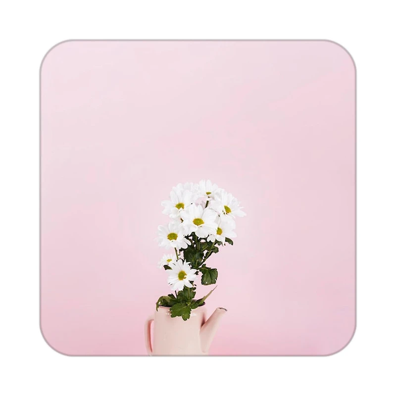 زیر لیوانی کاکتی طرح گل مدل mp17060