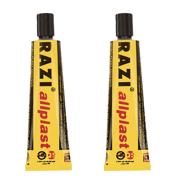 چسب رازی مدل Allplast کد FN22 حجم 30 میلی لیتر بسته پنج عددی