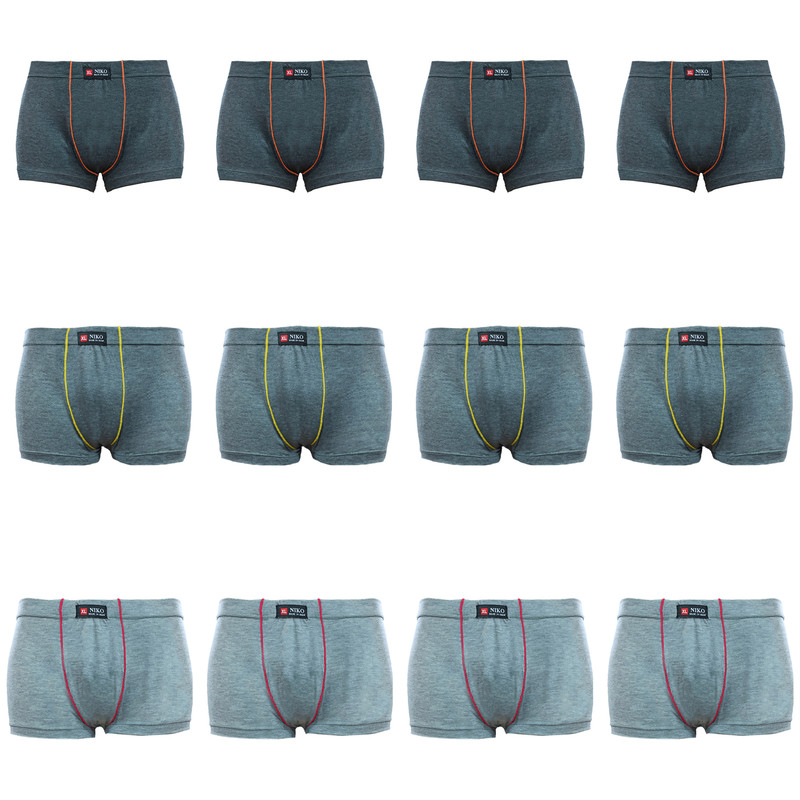 شورت مردانه نیکو مدل نیم پا کد R5482 مجموعه 12 عددی