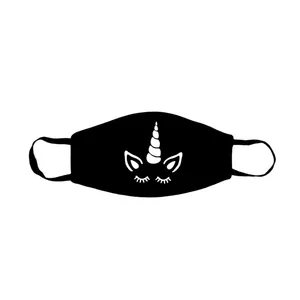 ماسک پارچه‌ای مدل تک شاخ