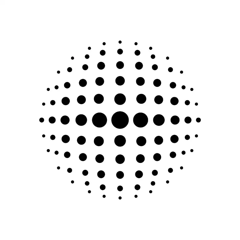 شابلون باتیس آرت طرح دایره کد 50-64