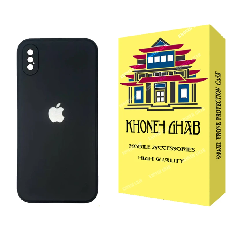 کاور خونه قاب مدل سیلیکونی مناسب برای گوشی موبایل اپل iPhone X / XS