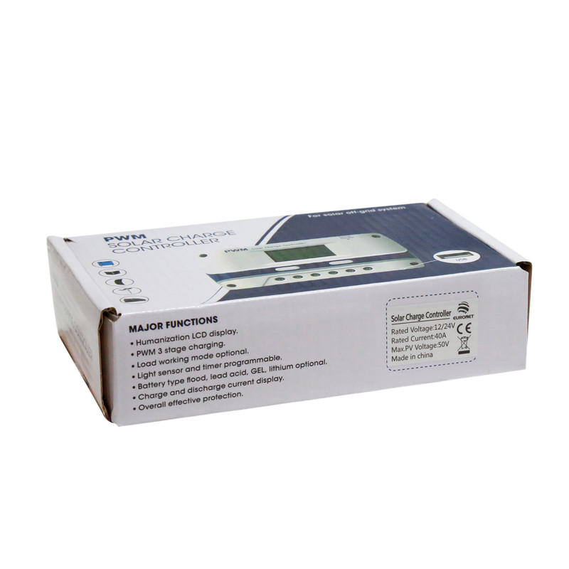 کنترل کننده شارژ خورشیدی مدل PWM-40A