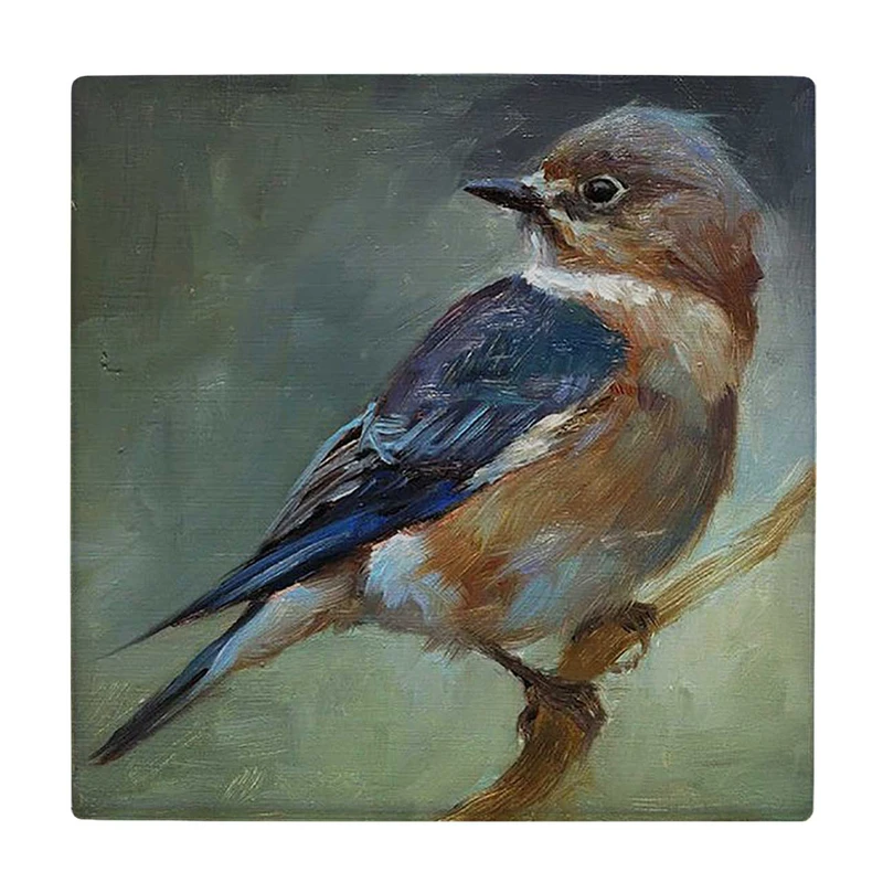  زیر لیوانی  طرح نقاشی پرنده کد    5849437_4315