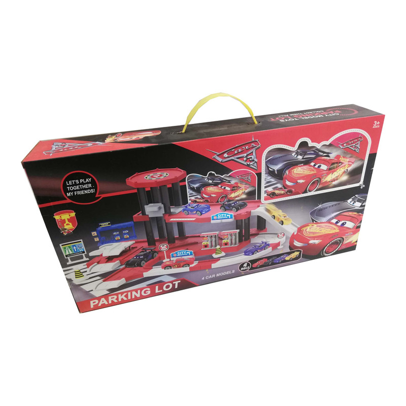 کیت ماشین بازی طرح مک کوئین مدل پارکینگ کد NO.553-320 مجموعه 4 عددی