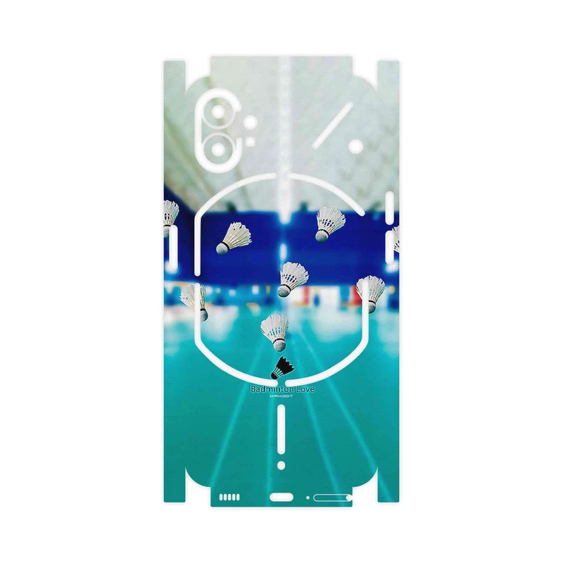برچسب پوششی ماهوت مدل Badminton-FullSkin مناسب برای گوشی موبایل ناتینگ Phone 1