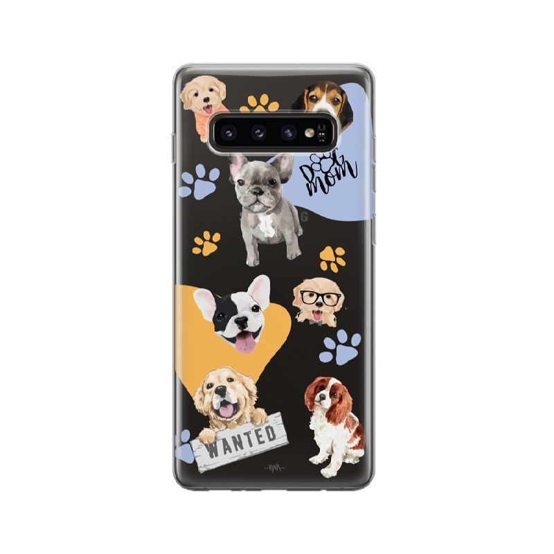 کاور وینا مدل Dogs مناسب برای گوشی موبایل سامسونگ Galaxy S10 Plus