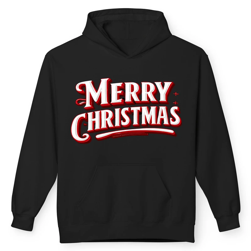 هودی زنانه پاد آفرین مدل کریسمس کد 07 طرح تبریک 