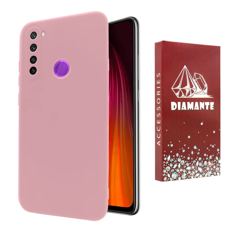کاور دیامانته مدل silick_77 Rd مناسب برای گوشی موبایل شیائومی Redmi Note 8 Pro