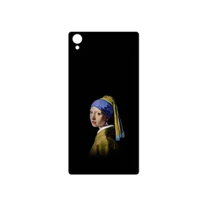 MAHOOT Girl with a Pearl Earring of Vermeer Cover Sticker for Sony Xperia Z1