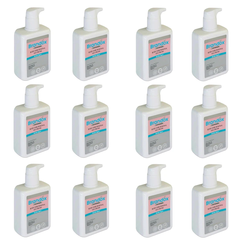 ژل کرم موبر براندوکس مدل Lady012 حجم 300 میلی لیتر مجموعه 12 عددی