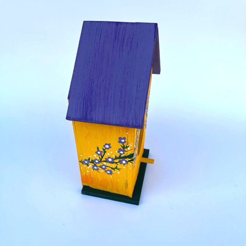 لانه پرنده مدل کلبه چوبی کد SMALL07