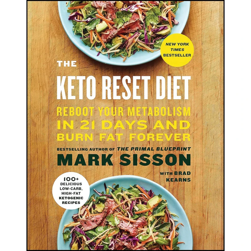 کتاب The Keto Reset Diet اثر Mark Sisson and Brad Kearns انتشارات Harmony